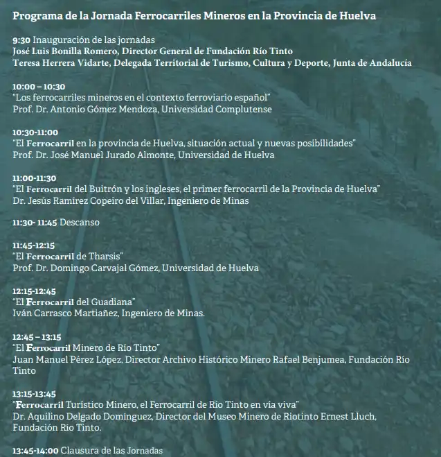 Programa de la Jornada