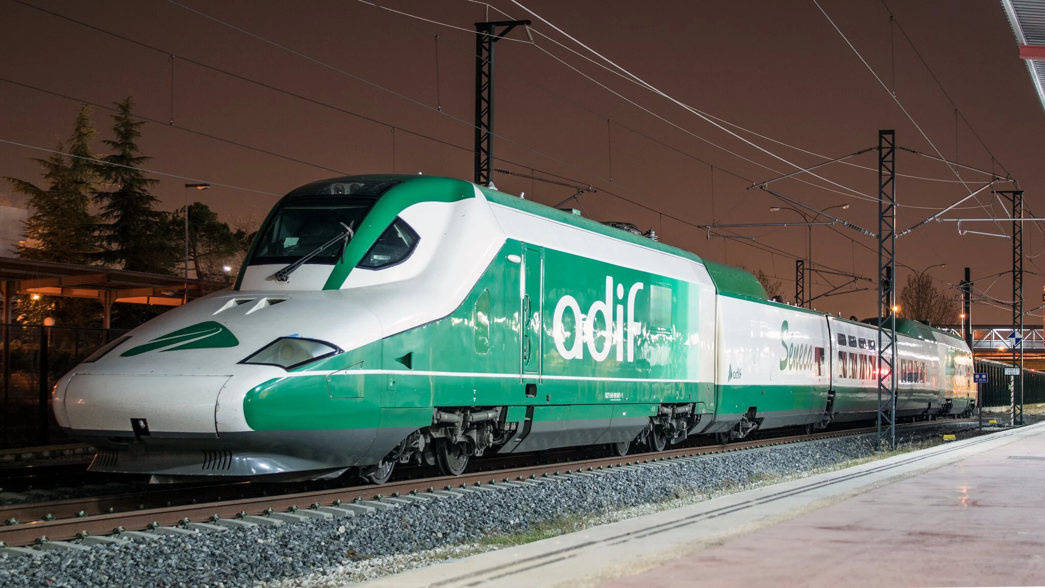 Tren de Auscultación de Vía en Chamartín