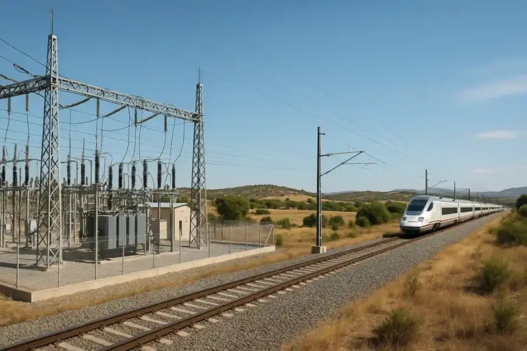 Mantenimiento línea Alta Velocidad Madrid Extremadura