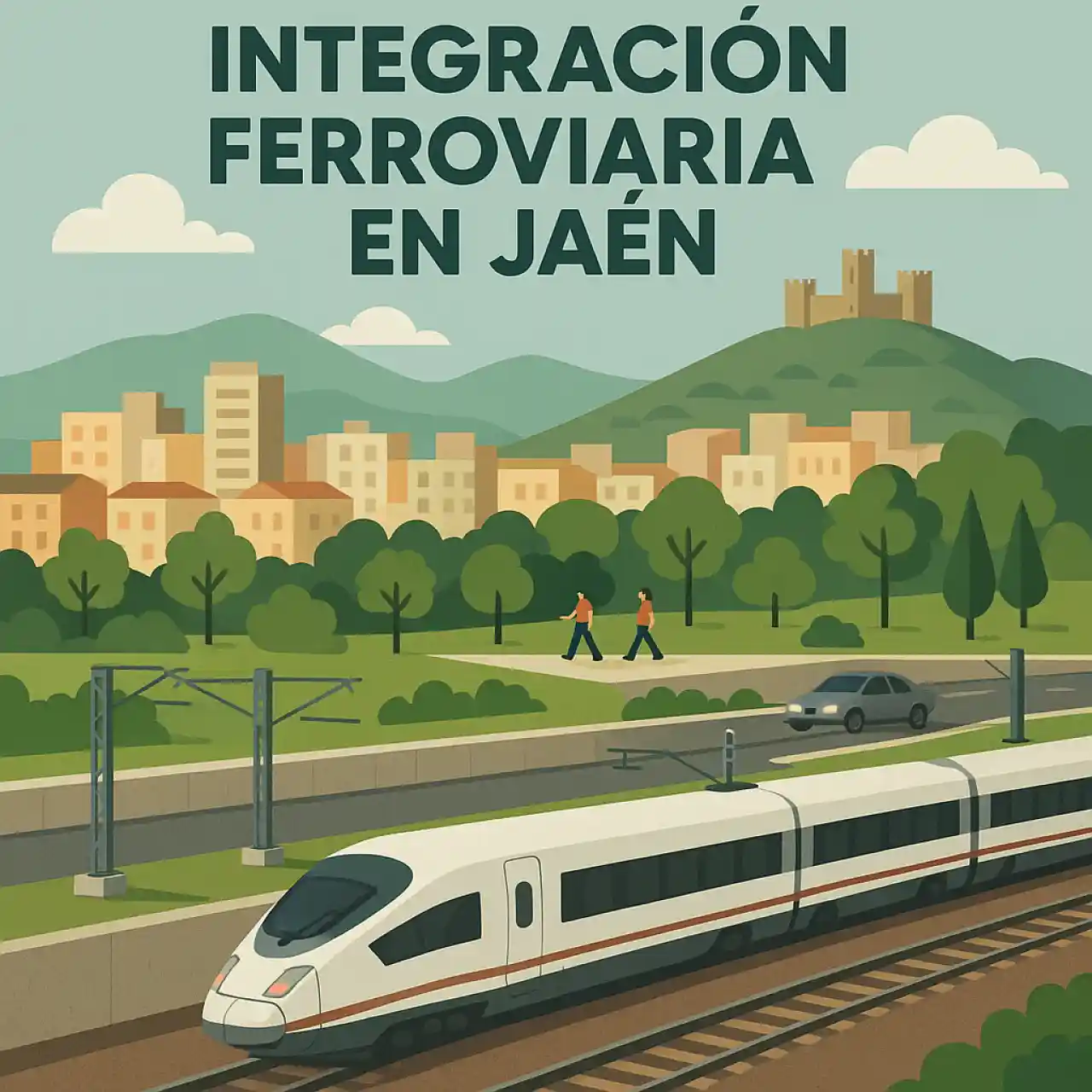 Las obras de acceso en Jaén consta en este caso de contratos para sobrellevar accesos viarios