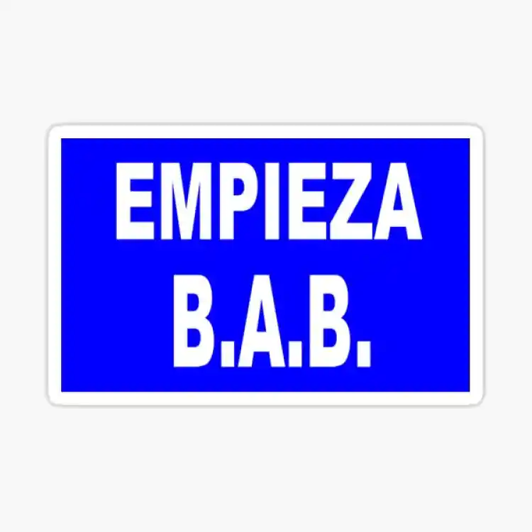 Cartelón de Bloqueo Automatico Banalizado