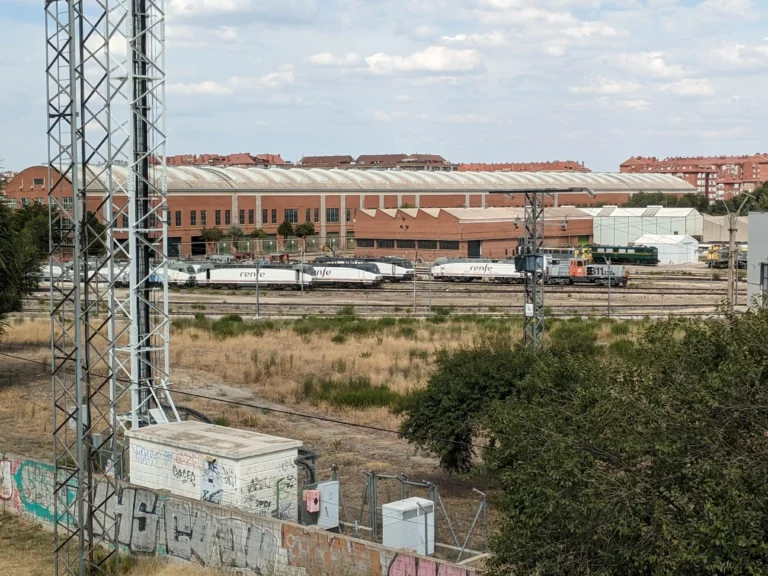 TCR de villaverde, cerca de las inmediaciones de donde se cometerán las obras