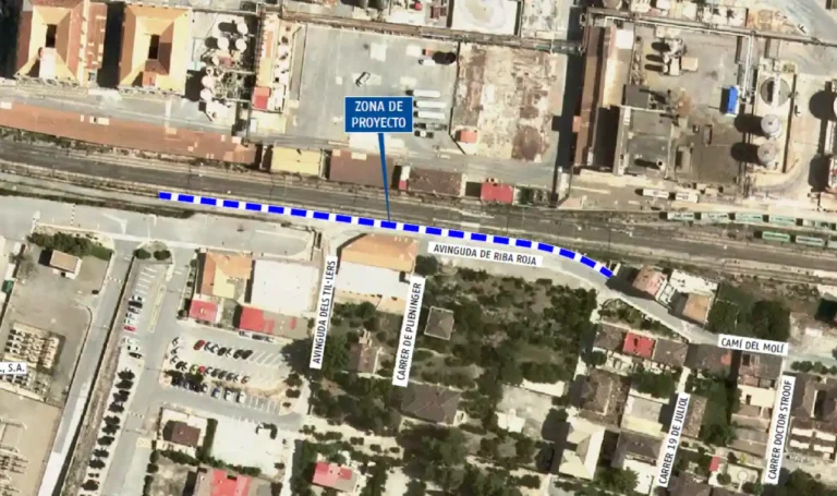 Cerramiento proyectado en Flix (Tarragona)