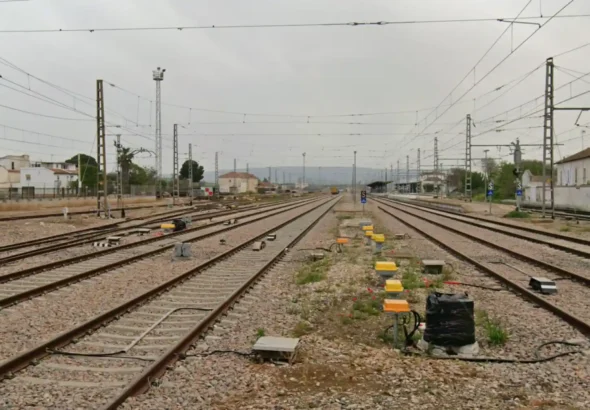 Imagen de la estación de Bobadilla,.