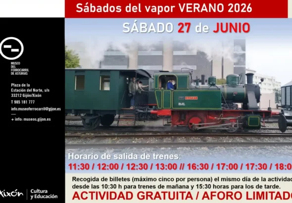 Cartel Sabado de Vapor
