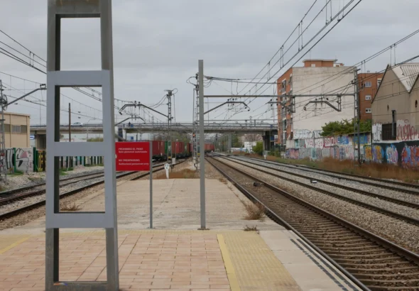 Estación de Torrejón, una de las estaciones de cercanías que entran en el contrato.