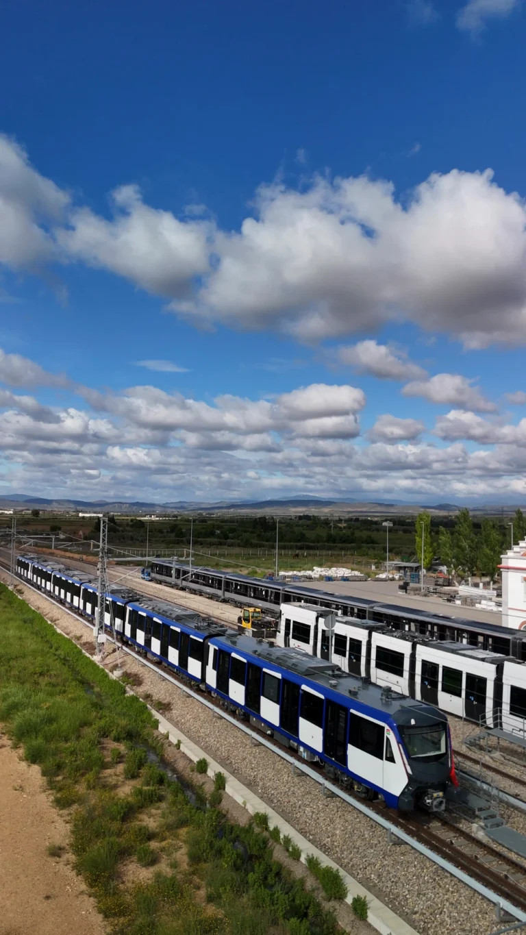 Las nuevas unidades automáticas de Metro de Madrid para la linea 6.