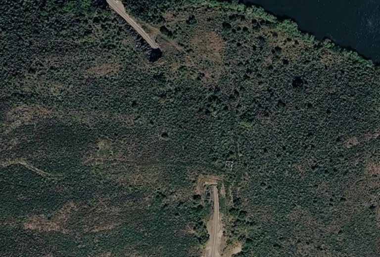 Vísta aérea de uno de los túneles del Tramo Cáceres - Monfragüe